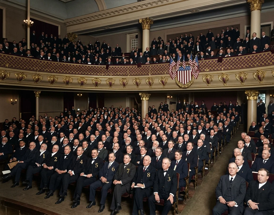 THE DELEGATES TO THE FEDERAL COUNCIL OF CHURCHES