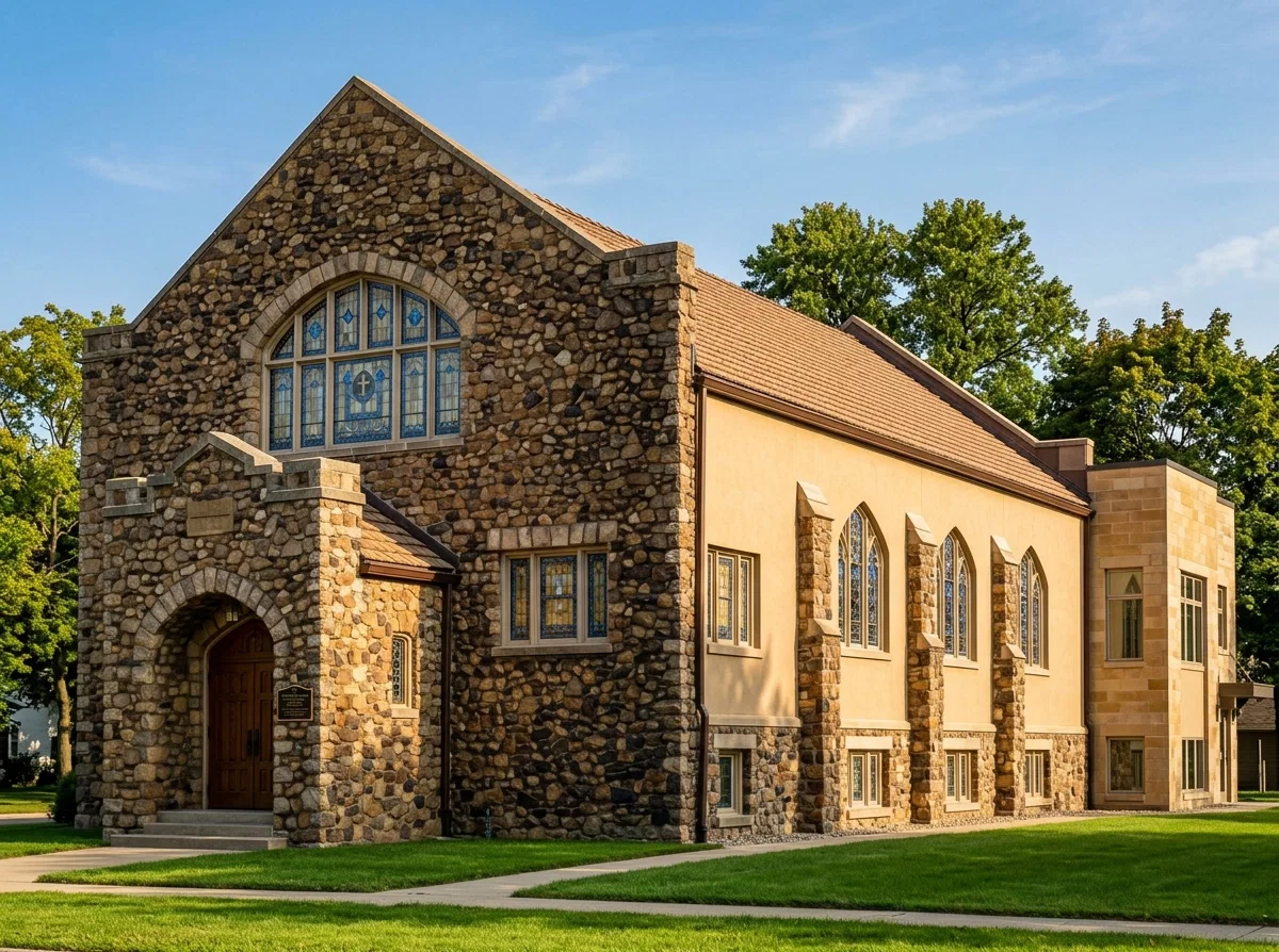CHURCH BUILDING AT SAGINAW, MICH.