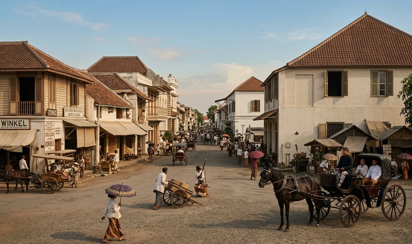 CHIEF BUSINESS STREET, SOURABAYA, JAVA