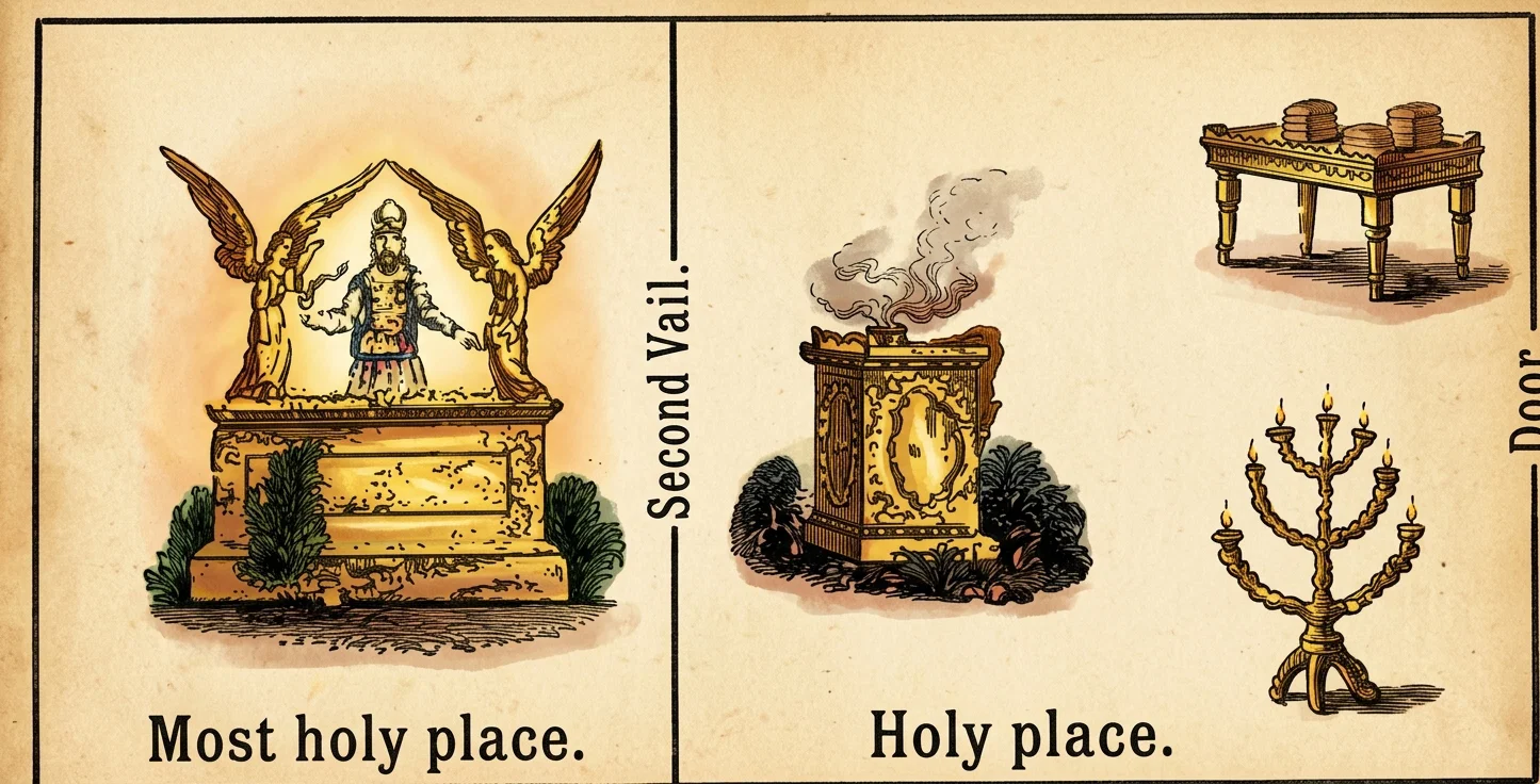 Most holy place. Holy place.