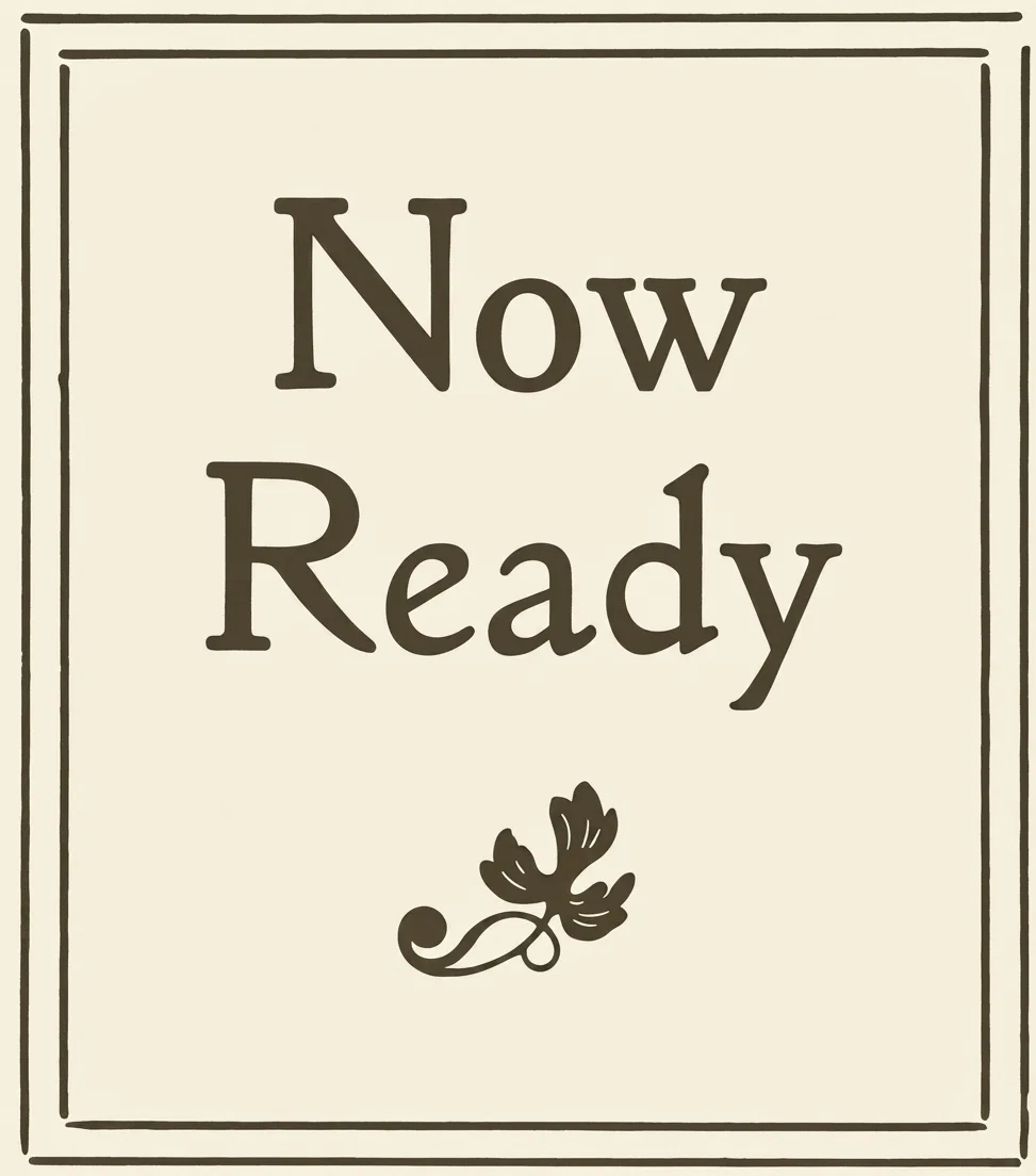 Now Ready