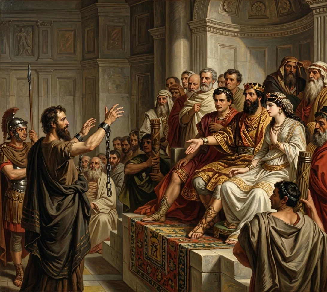 “And Paul said, I would to God, that not only thou, but also all that hear me this day, were both almost, and altogether such as I am, except these bonds.” Acts 26:29.