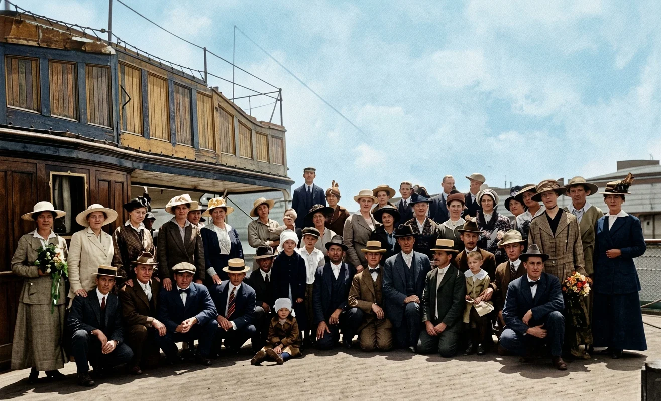 RECRUITS FOR THE ORIENT
(Sailing from San Francisco, August 1)