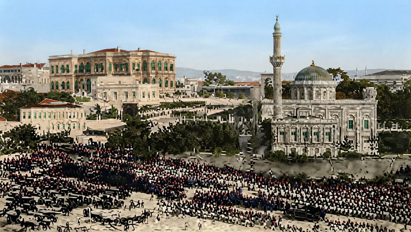 The Yildiz or Palace of the Sultan.