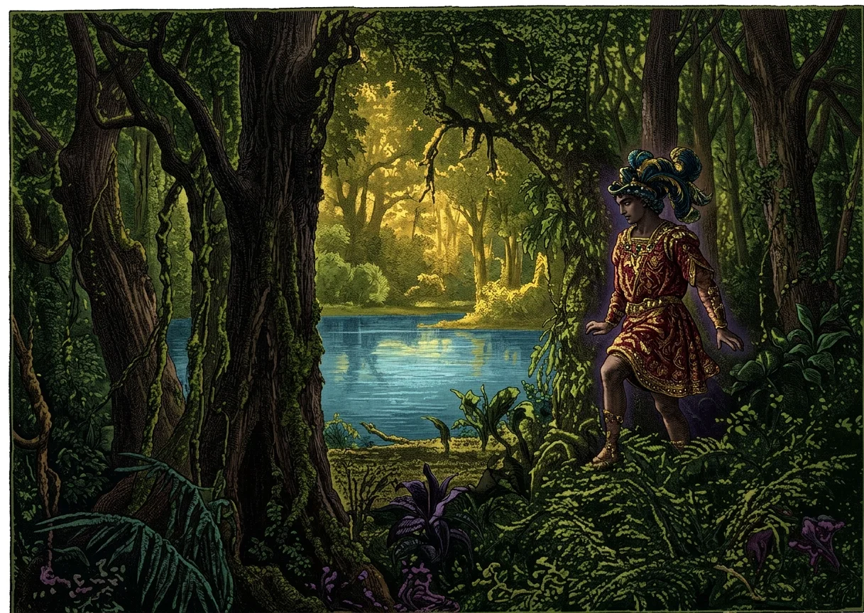 SATAN ENTERING THE GARDEN OF EDEN
