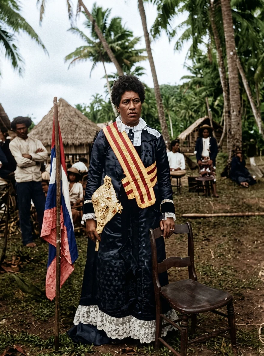 Ex-Queen of Raiatea.