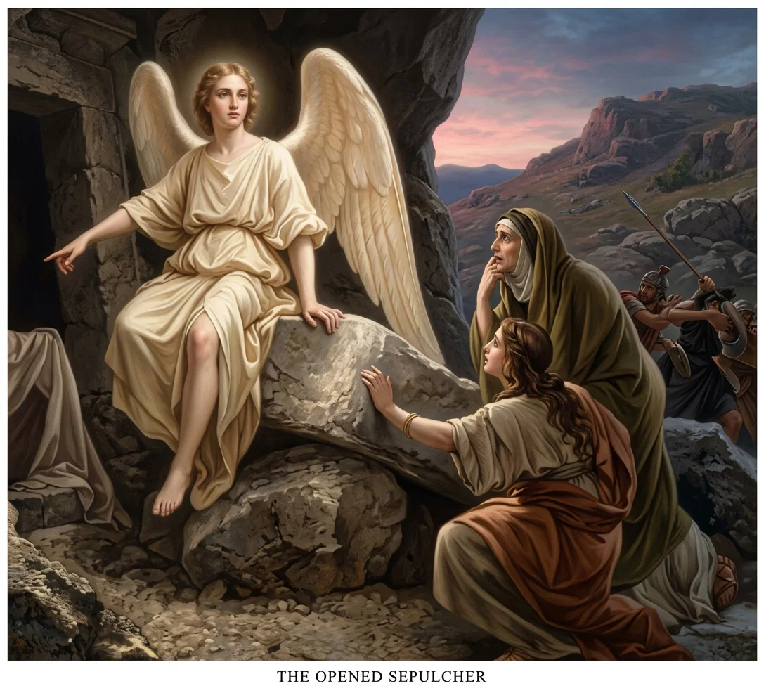 THE OPENED SEPULCHER.