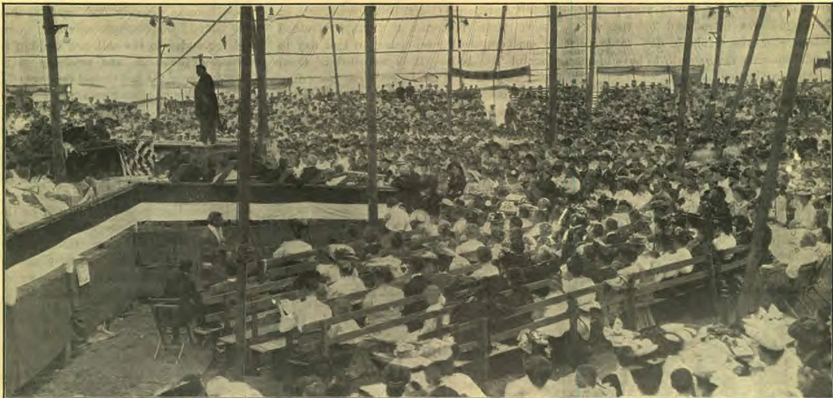 Convention in Session.