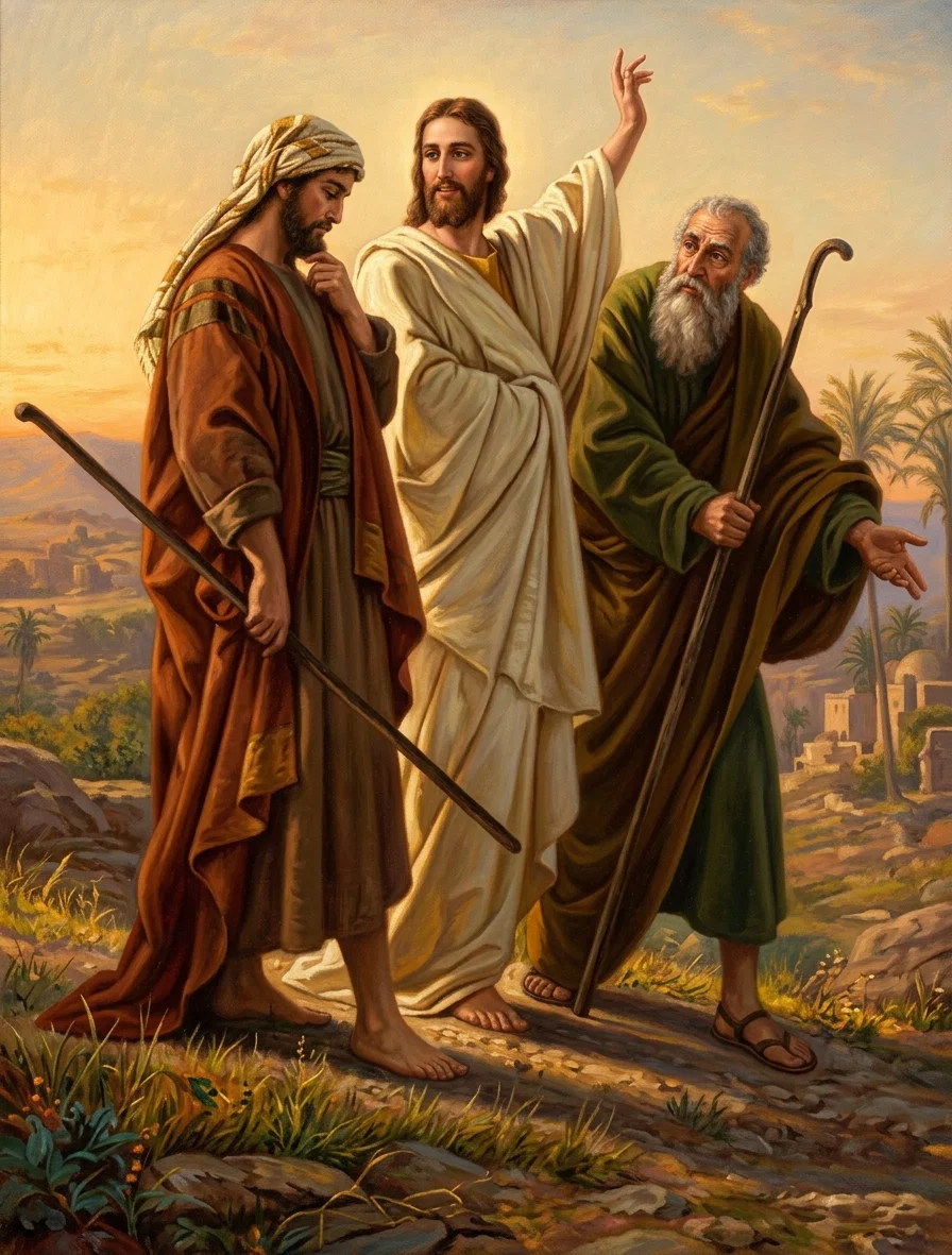 “Did not our heart burn within us, while He talked with us by the way, and while He opened to us the Scriptures?”