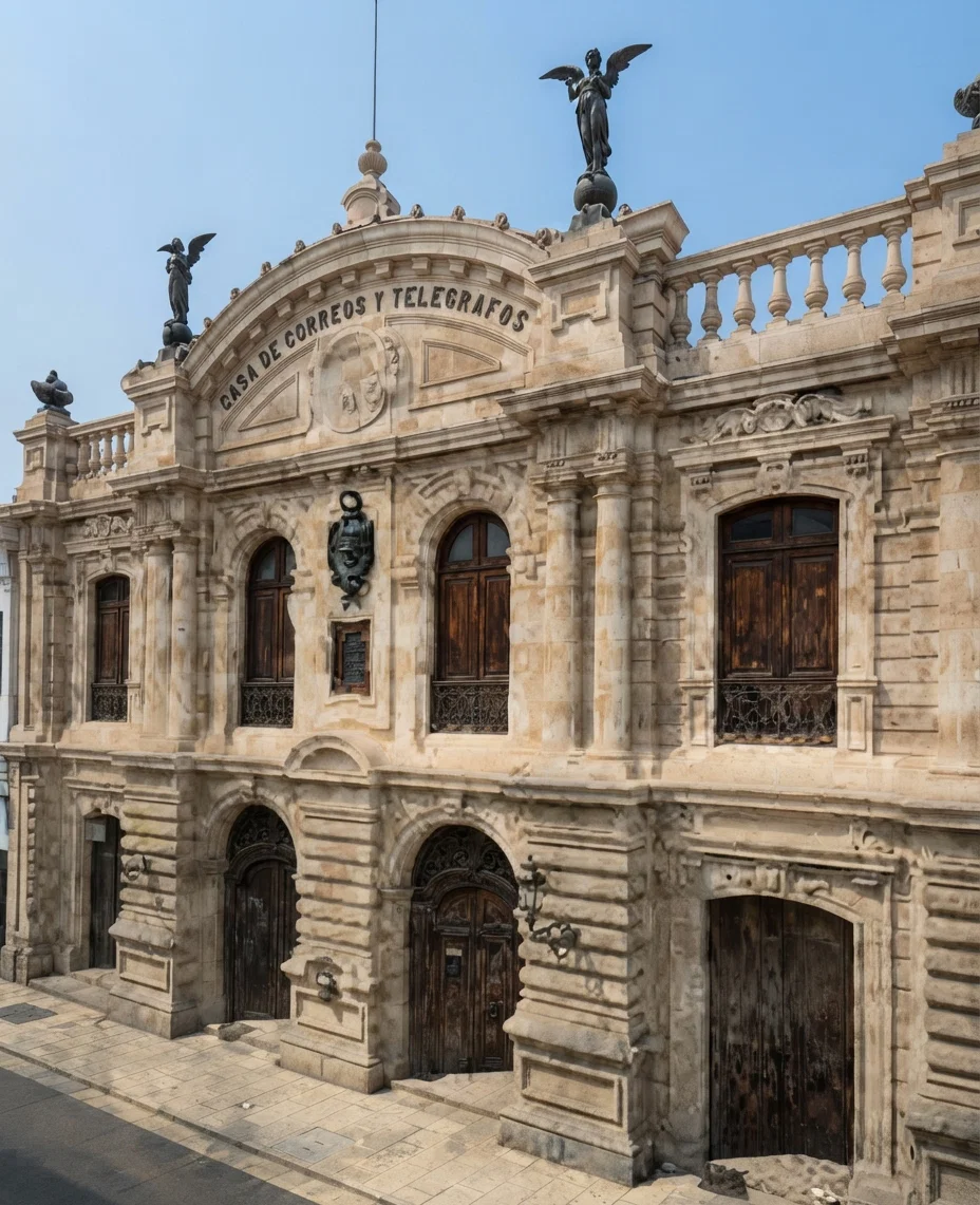 Post-Office and Telegraph Building, Lima, Peru