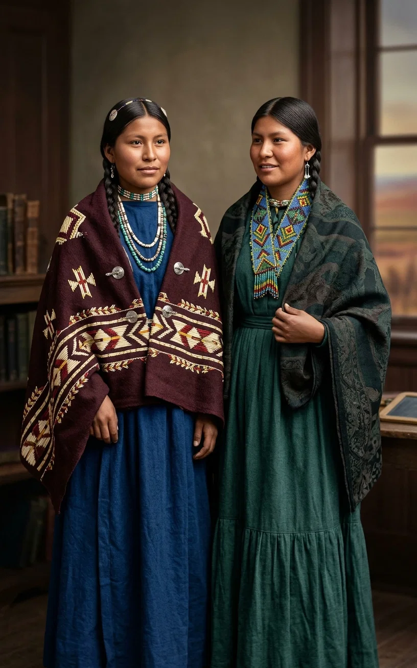 Pupils from the Arapahoe School.