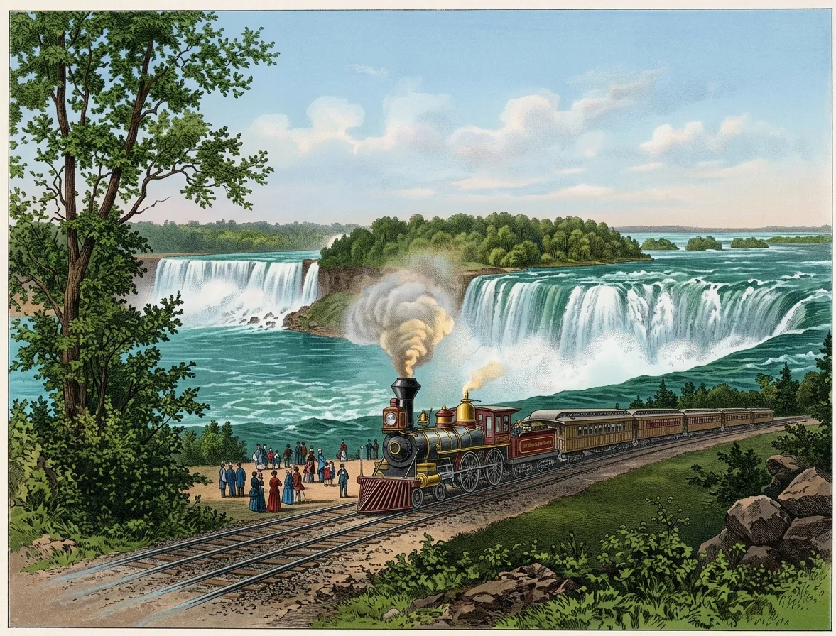 "The Niagara Falls Route."