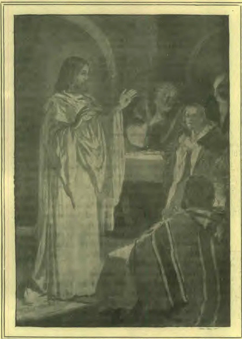 "Peace be unto you." "Receive ye the Holy Spirit."