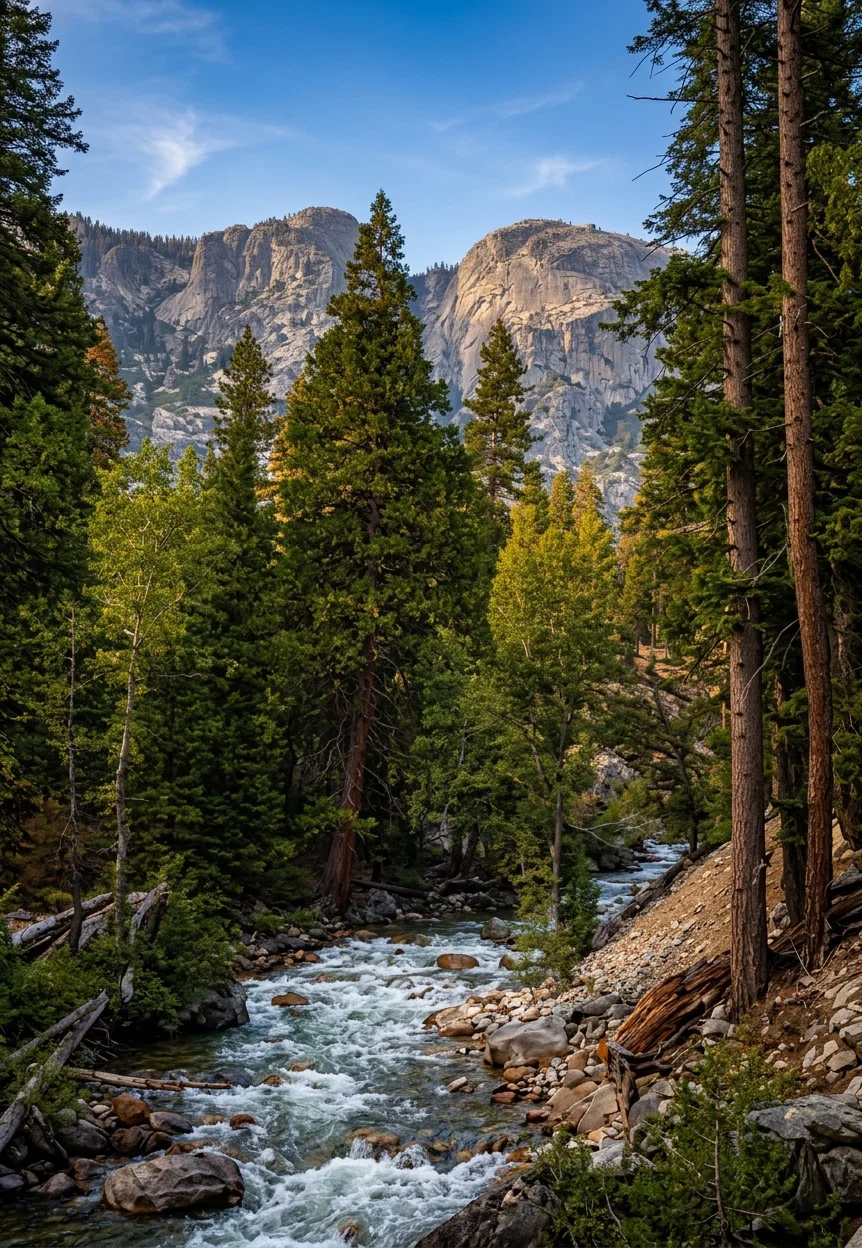 From the “Sunset” Magazine
THE NOBLE DOMES IN KERN RIVER CANYON, CALIFORNIA