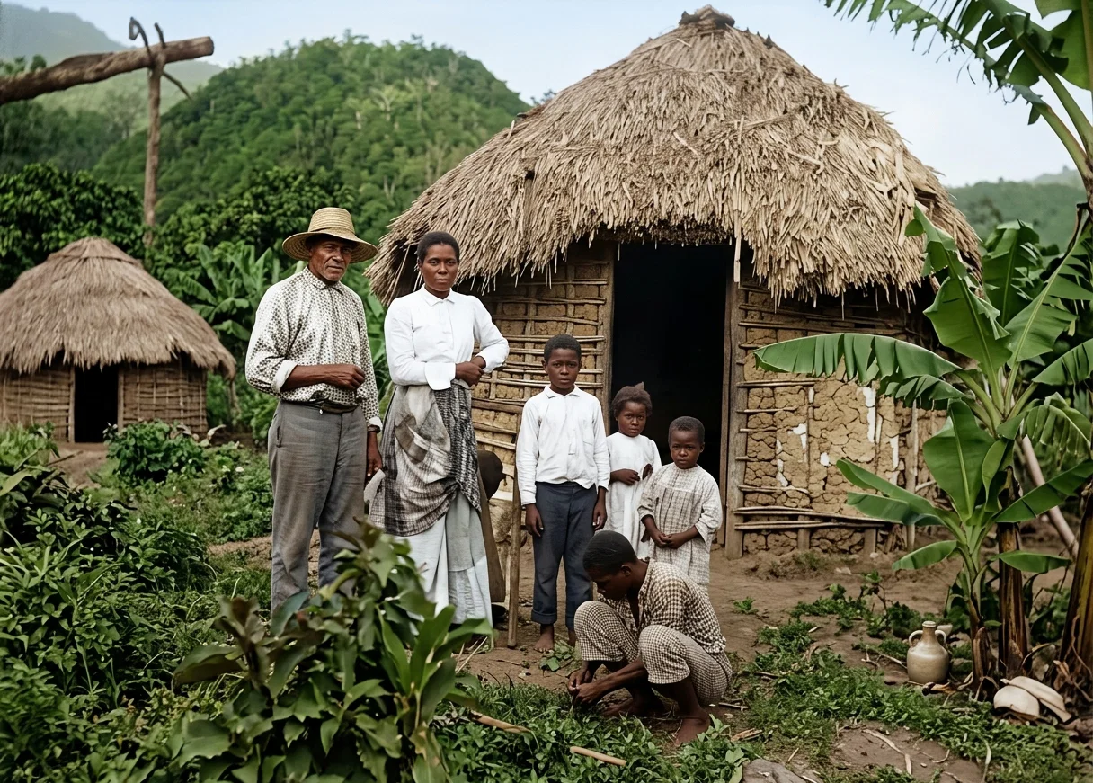 A HOUSE ON MONTSERRAT, W. I.