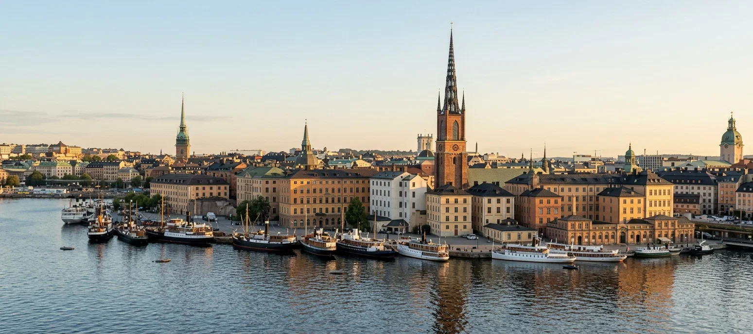A VIEW OF STOCKHOLM