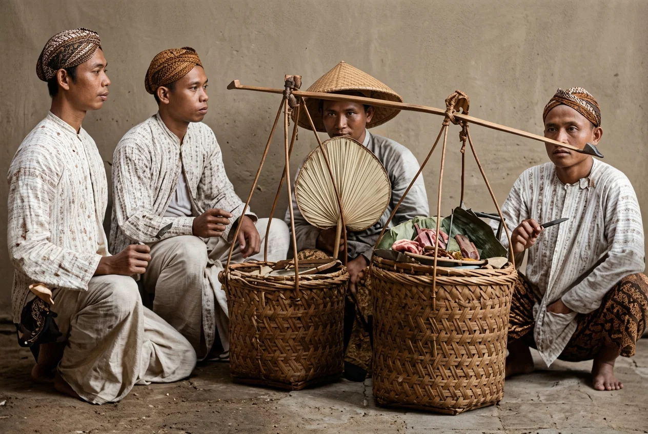 Javanese Meatseller.