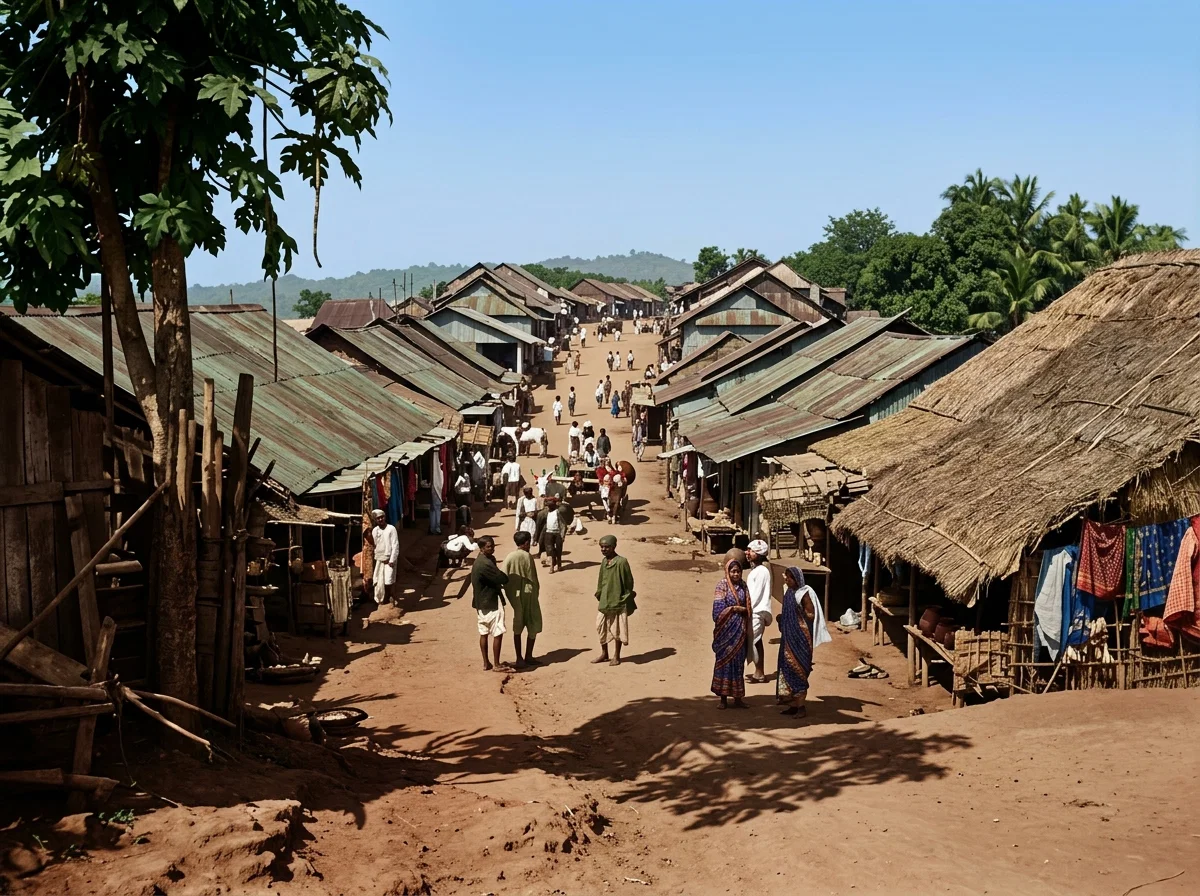 A VILLAGE IN INDIA