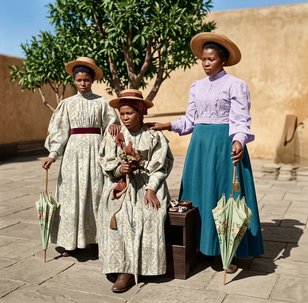 BASUTOLAND GIRLS OF BEST-EDUCATED CLASS