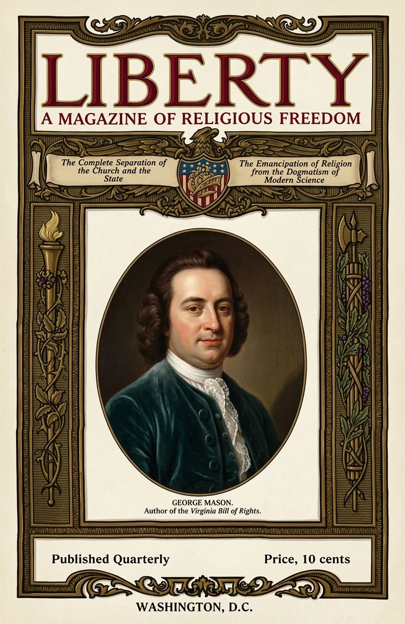 ROGER WILLIAMS
FOUNDER OF RELIGIOUS LIBERTY
