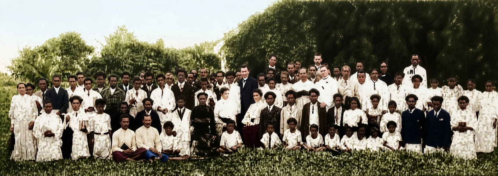 GROUP OF BELIEVERS ATTENDING THE FIJI COUNCIL