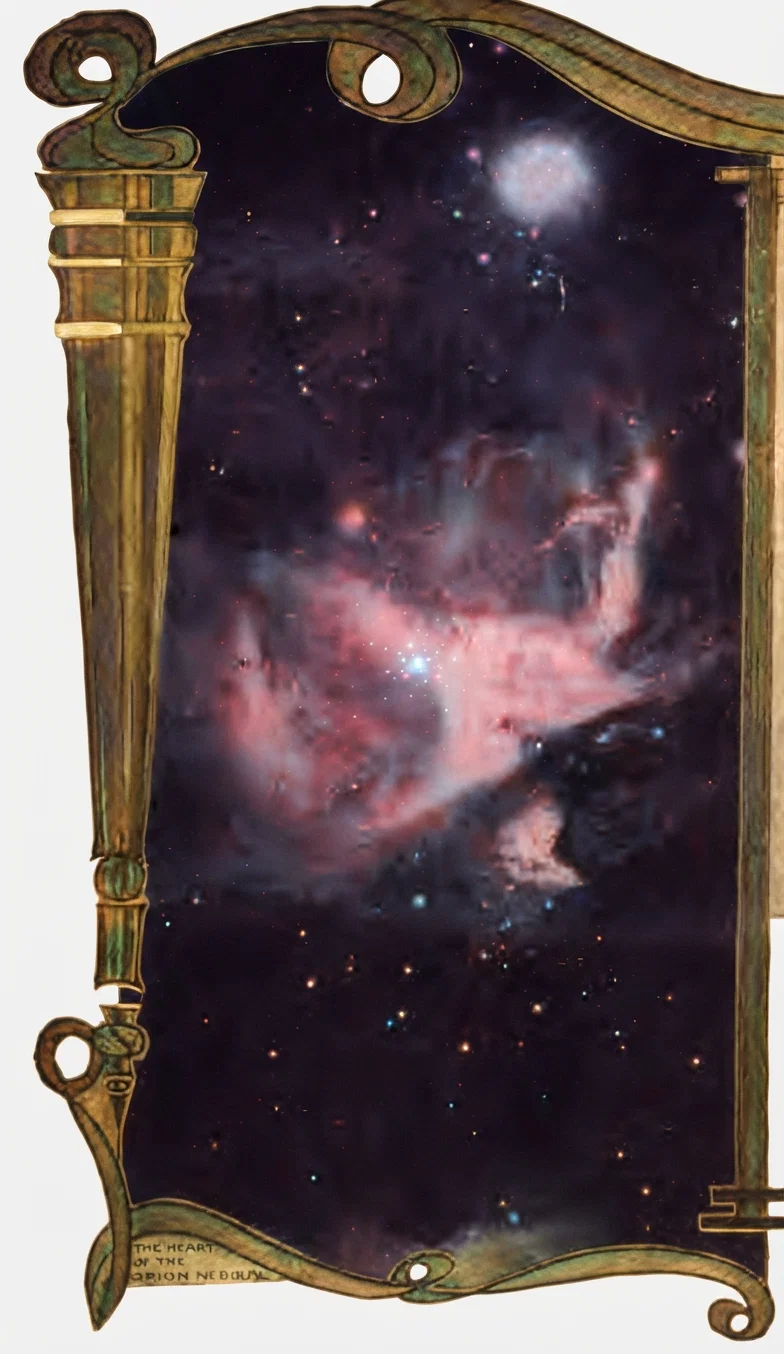 THE HEART OF THE ORION NEBULA