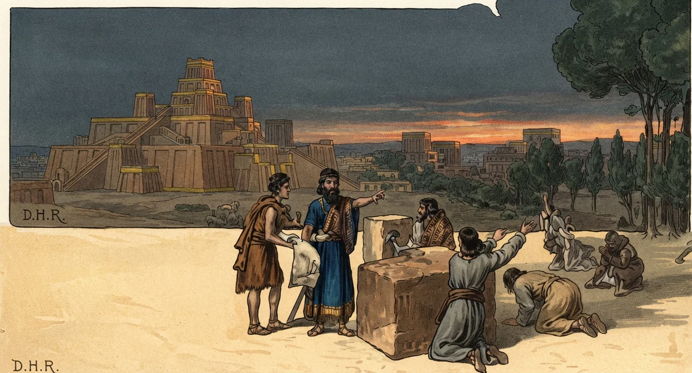 The Tower of Babel.