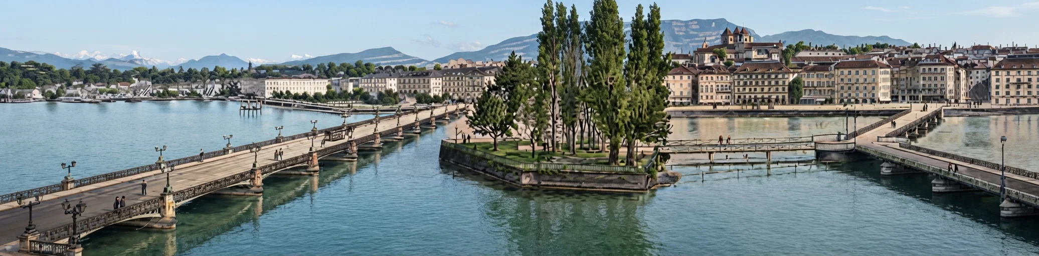 General View of Geneva, Switzerland, where Some of the Great Battles of the Reformation Were Fought