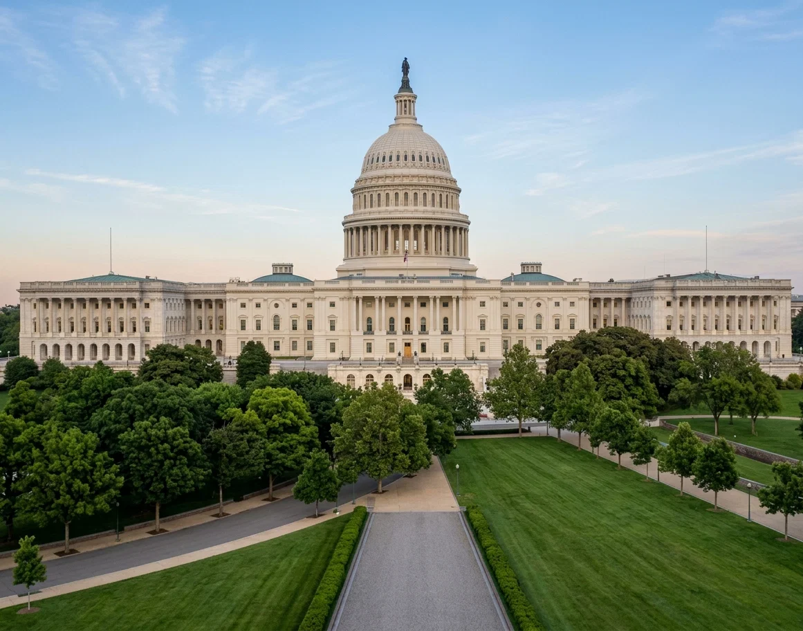 UNITED STATES CAPITOL, FRONT VIEW