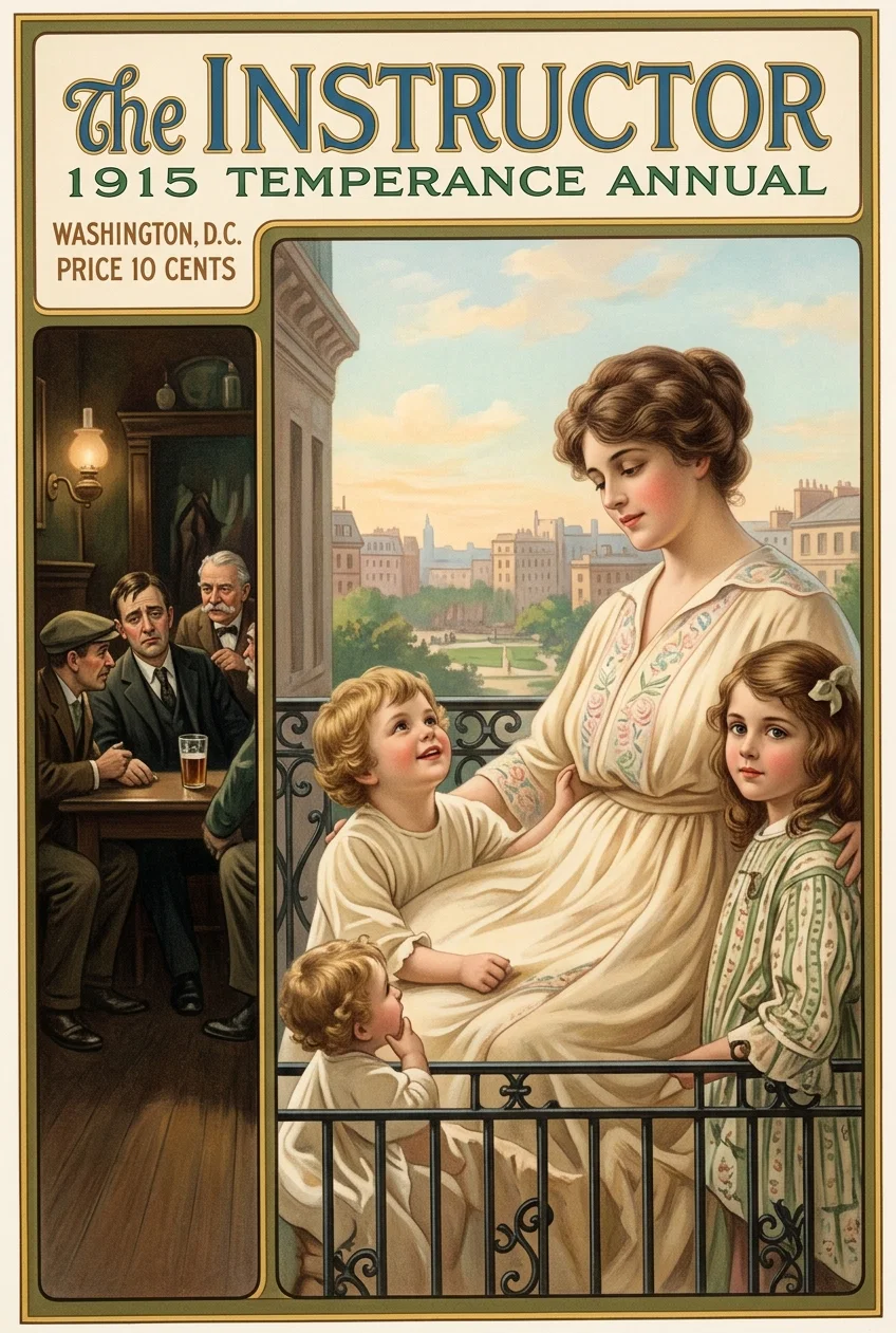 Facsimile Front Cover in Three Colors