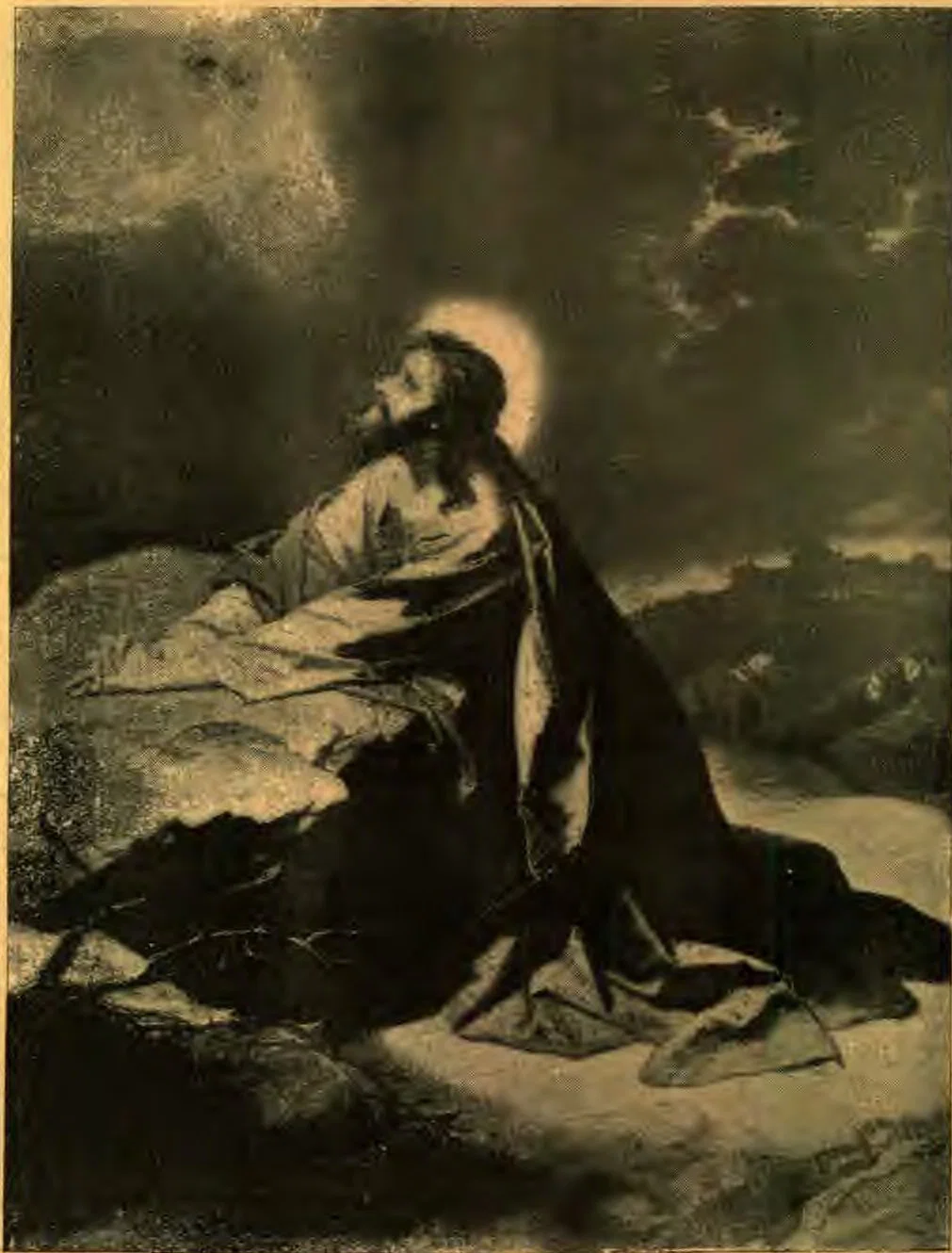 CHRIST IN THE GARDEN—From Hoffman.