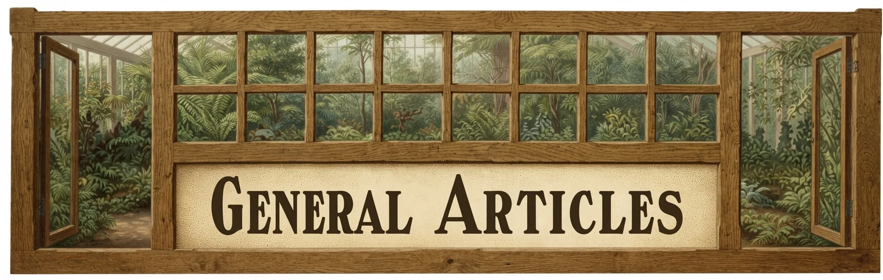GENERAL ARTICLES