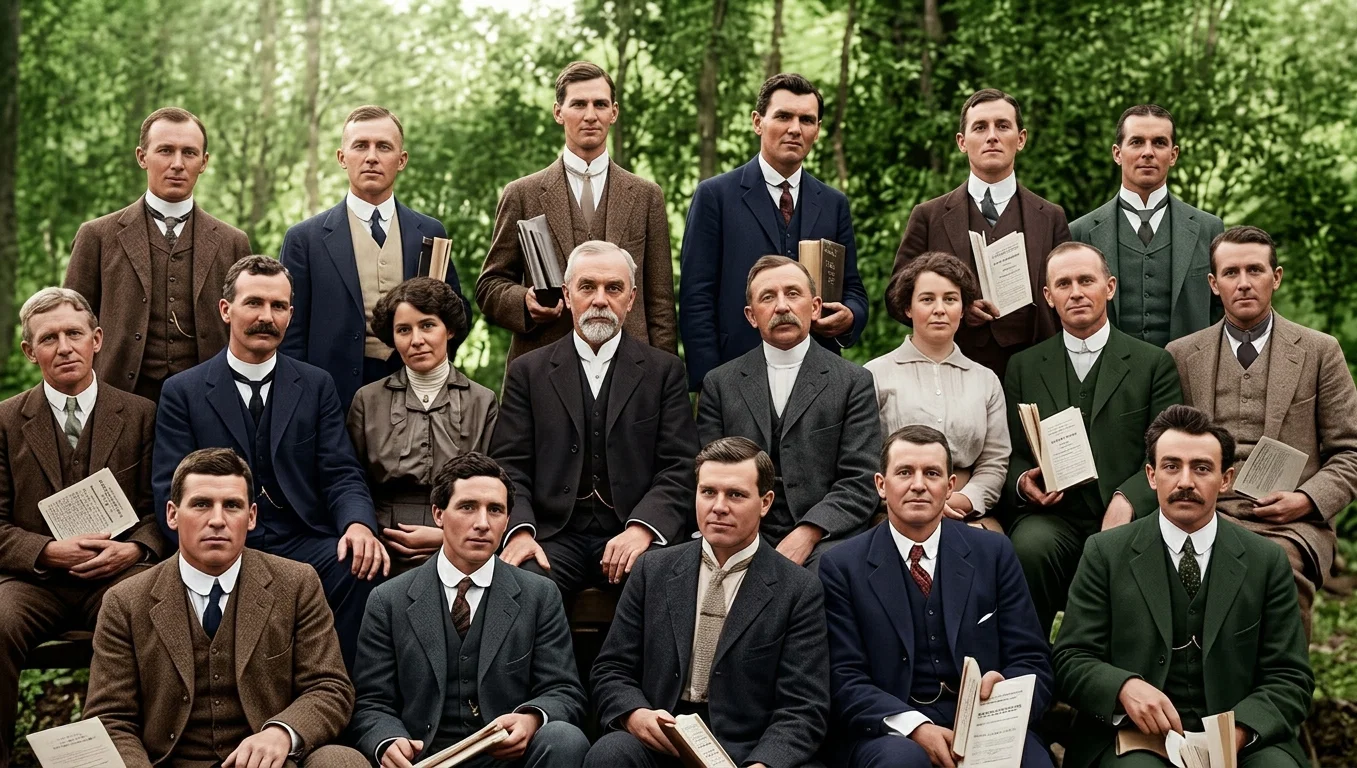 COLPORTEURS ATTENDING AUSTRALASIAN UNION CONFERENCE, 1914