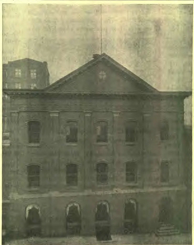 Old Ford Theater, 10th St., Washington, D. C., Where Abraham Lincoln Was Assassinated, April 14, 1865.