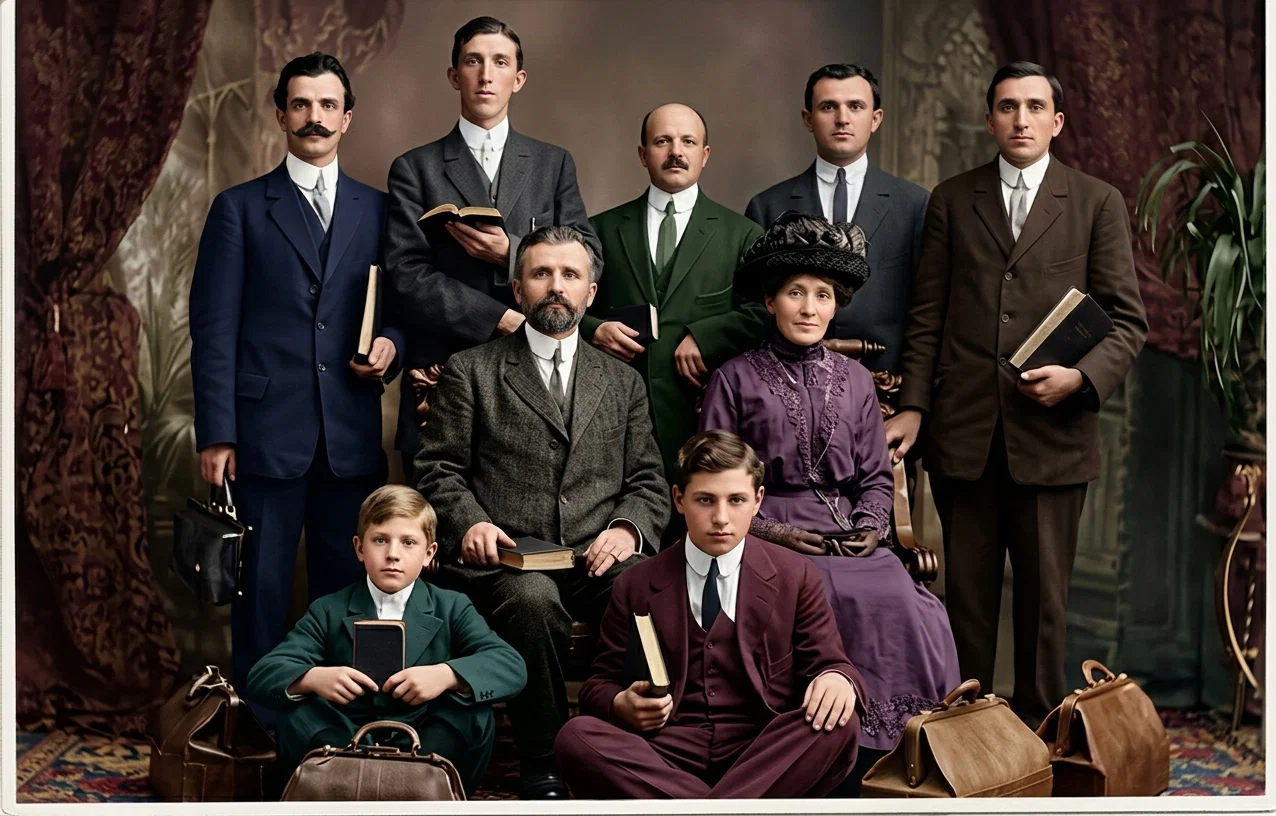 HUNGARIAN COLPORTEURS IN NEW YORK
