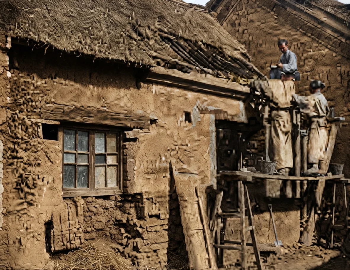 Repairing House for Mission.