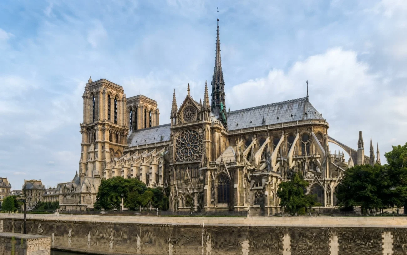 The Cathedral of Notre Dame, Paris.