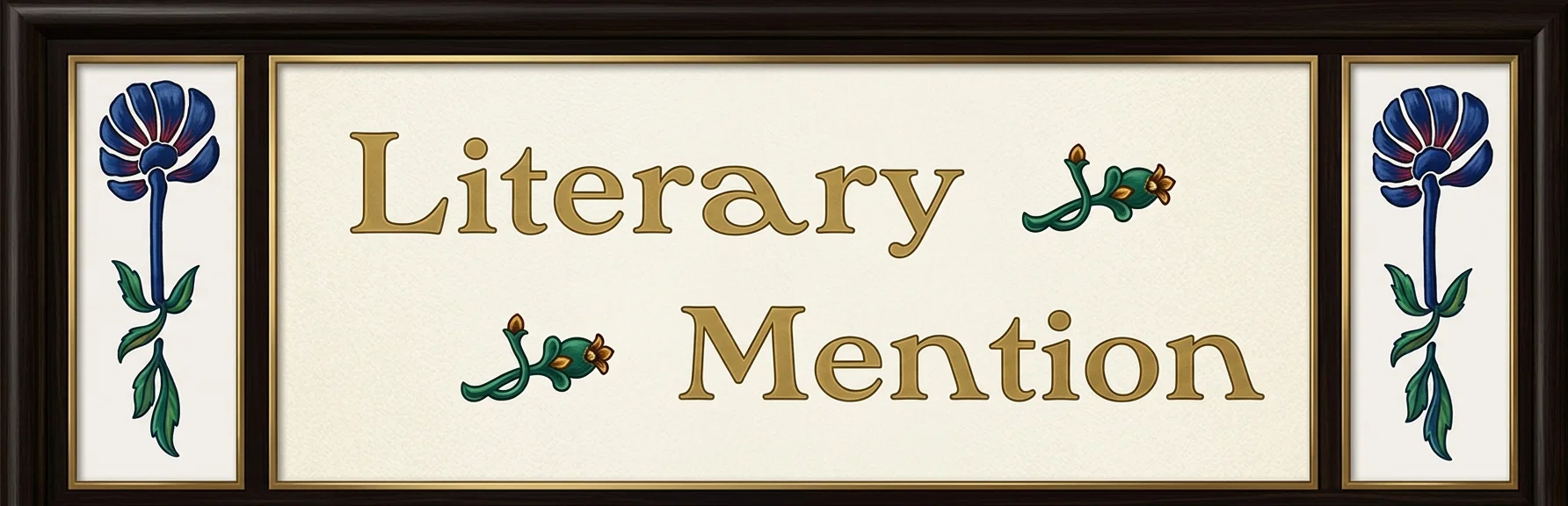 Literary Mention
