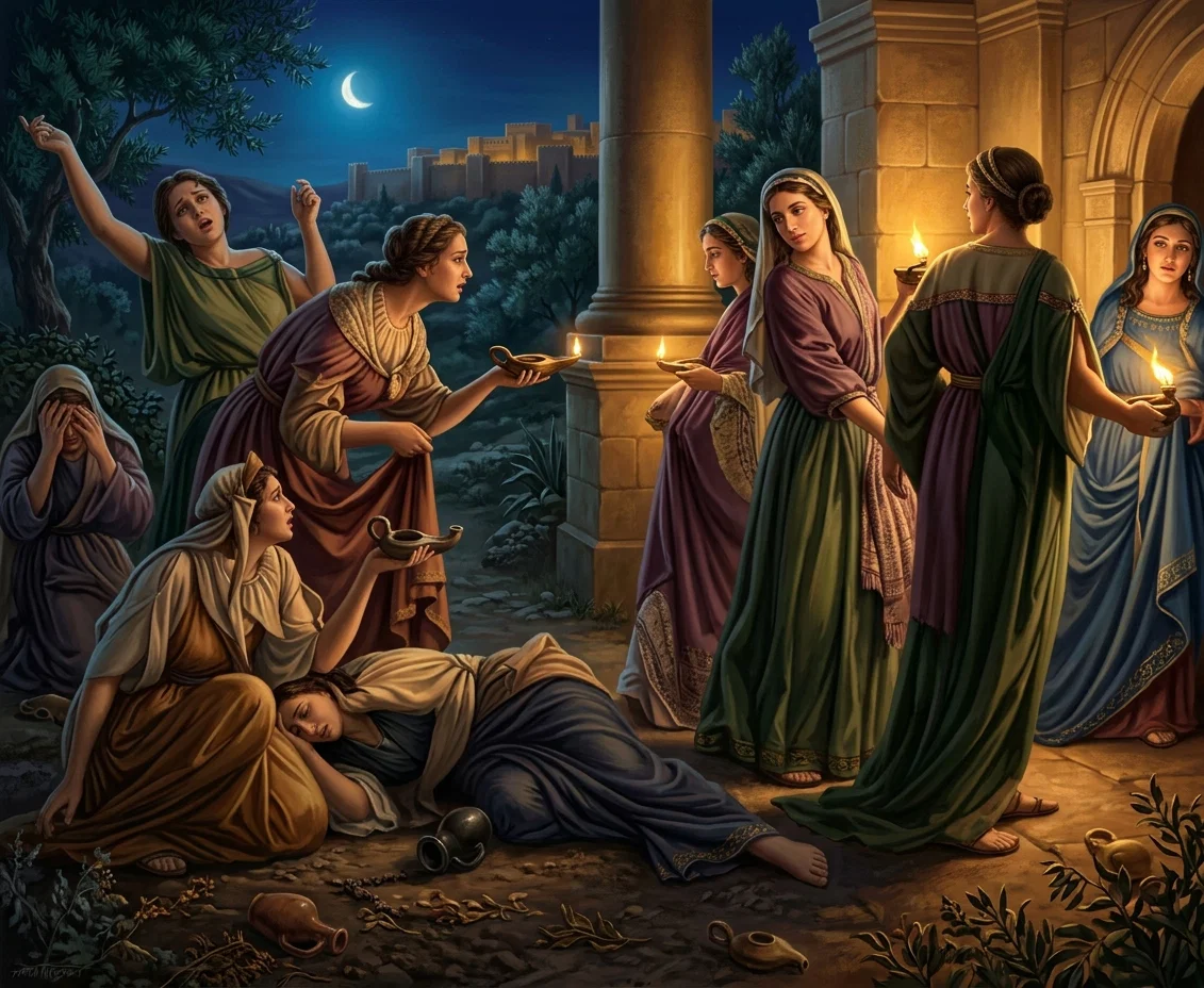 “Give us of your oil; for our lamps are going out.”