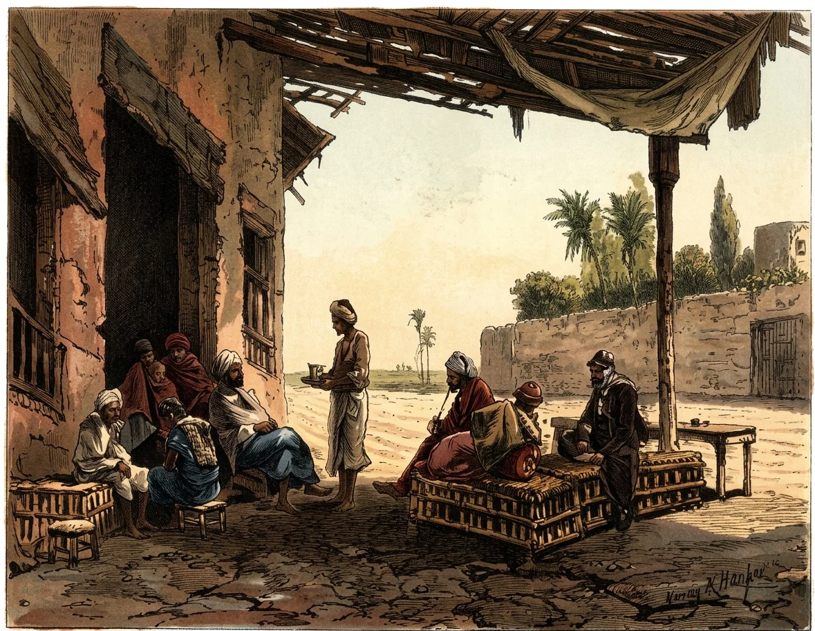 A Native Household, India.
