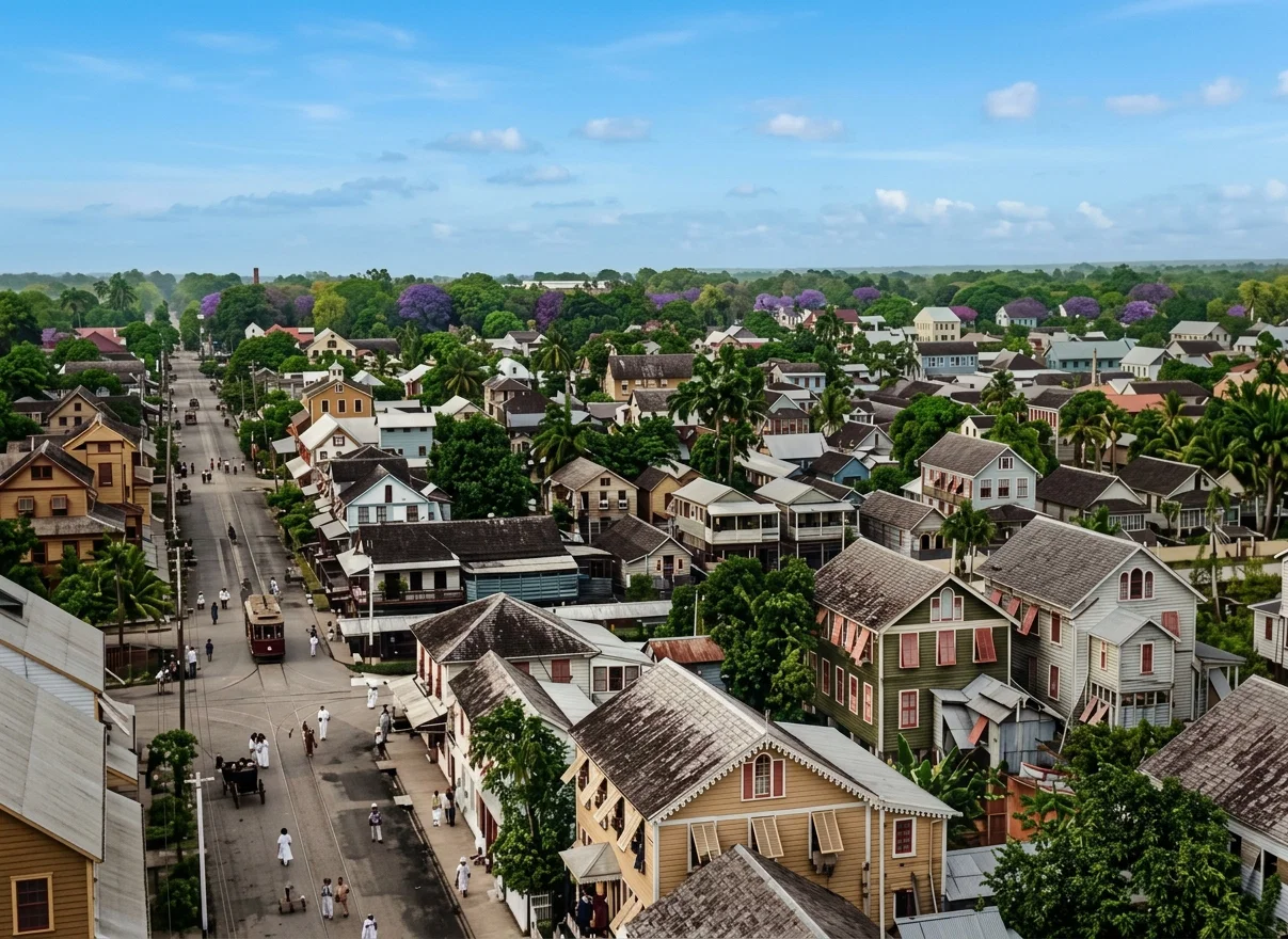 A VIEW OF GEORGETOWN