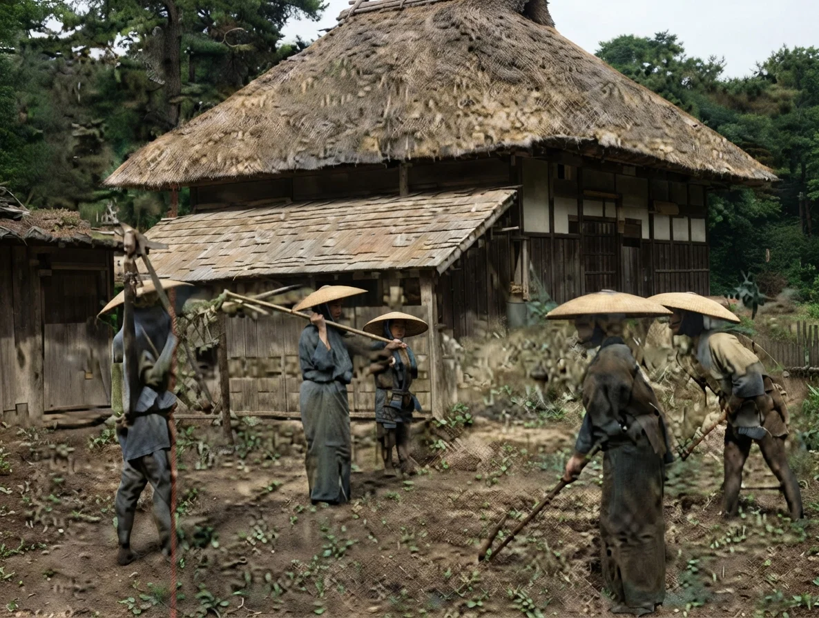 Home Scene in Japan.