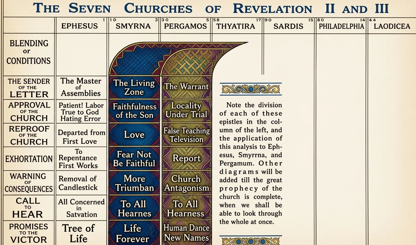 THE SEVEN CHURCHES OF REVELATION II AND III