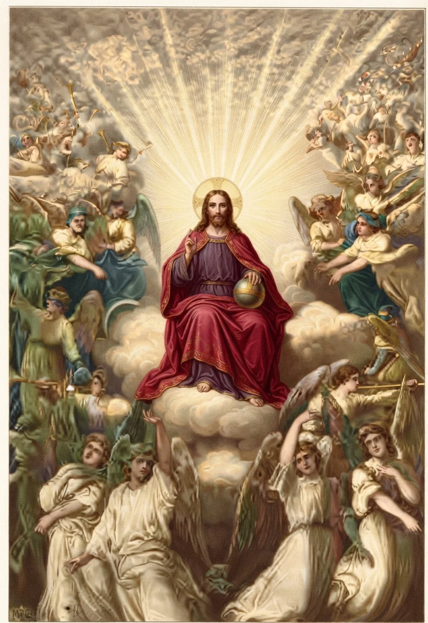 "BEHOLD, HE COMETH WITH CLOUDS; AND EVERY EYE SHALL SEE HIM." REV. I:7.