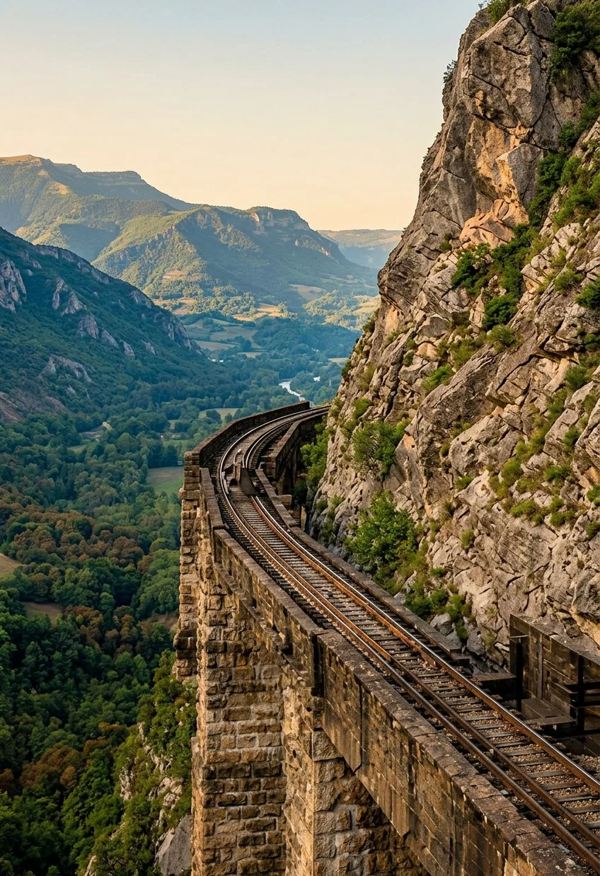 No. 2. Viewing the Valley from the Mountain Railway.