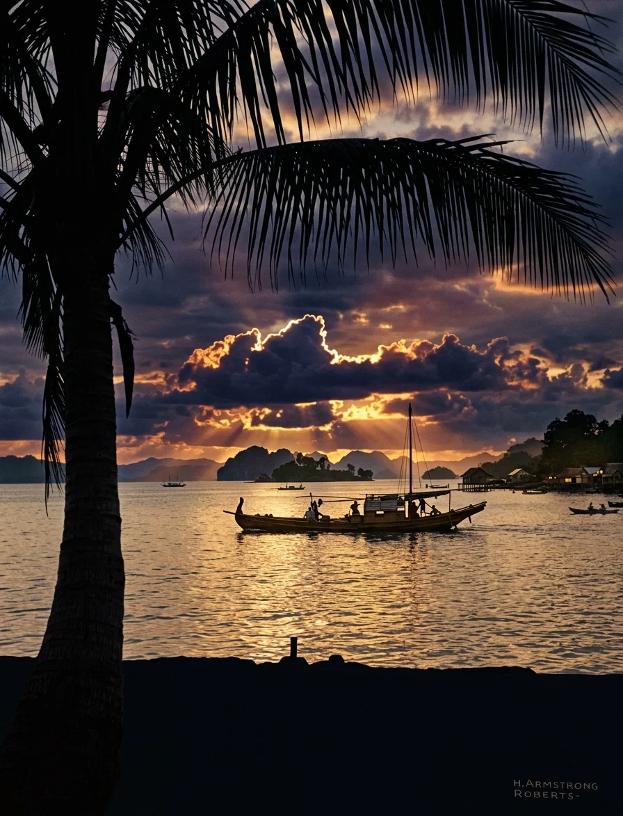 He sailed the seven seas in search of adventure. When on shore leave he was always to be found where sin flaunts its vices in most brazen forms.