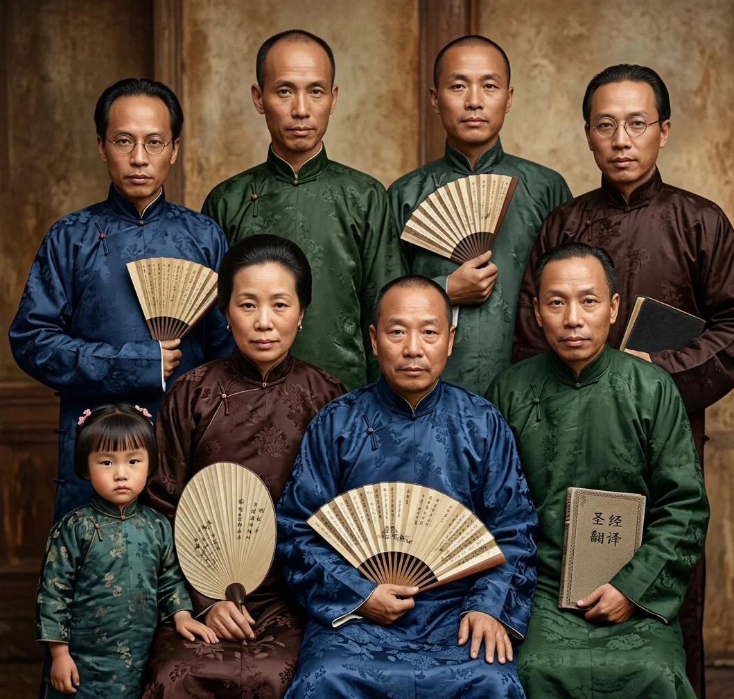 NATIVE HELPERS AT THE CHANG-SHA MISSION