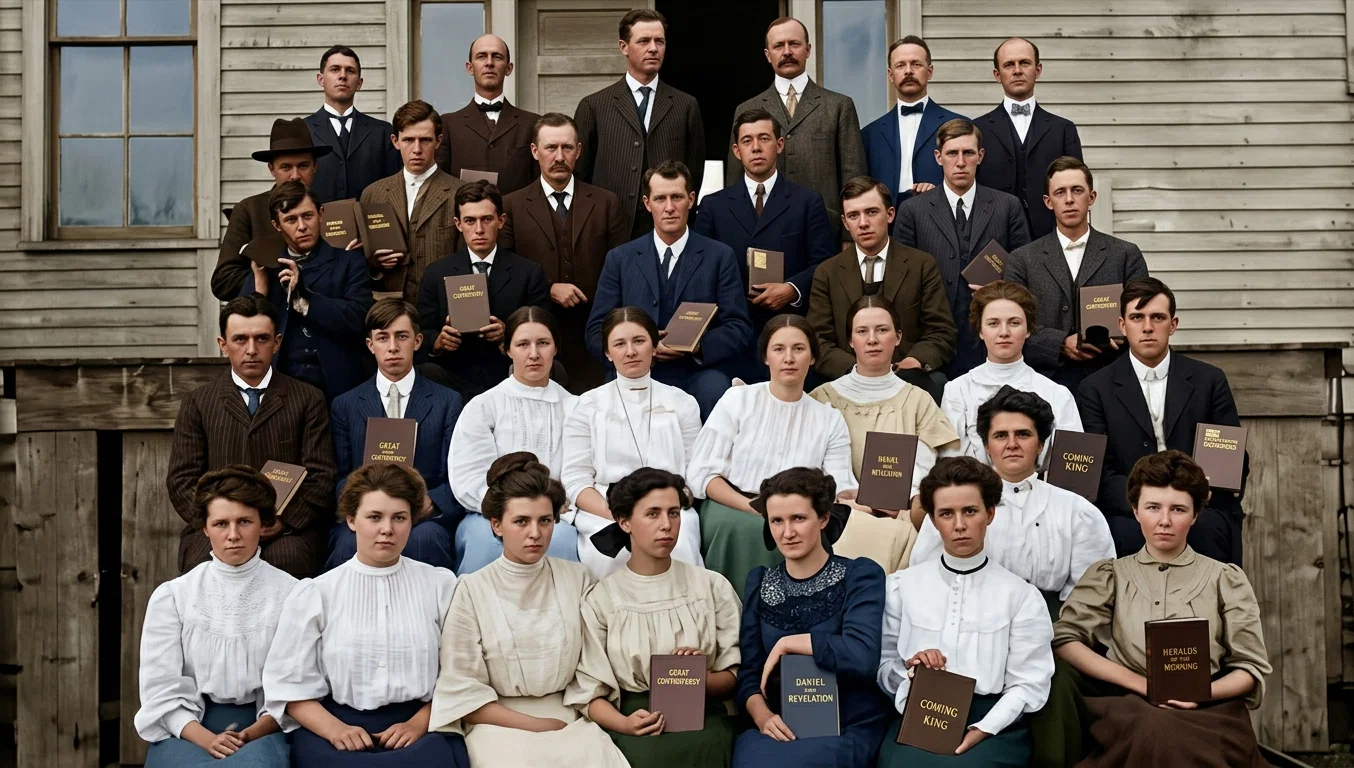 THE CANVASSERS’ CLASS AT HOLLY, MICH.