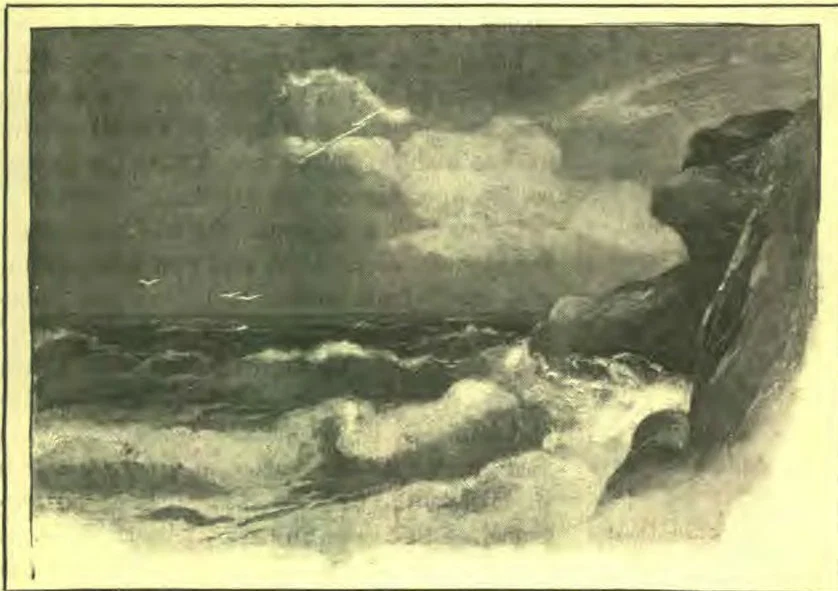 "From the solemn roll of the deep-toned thunder."