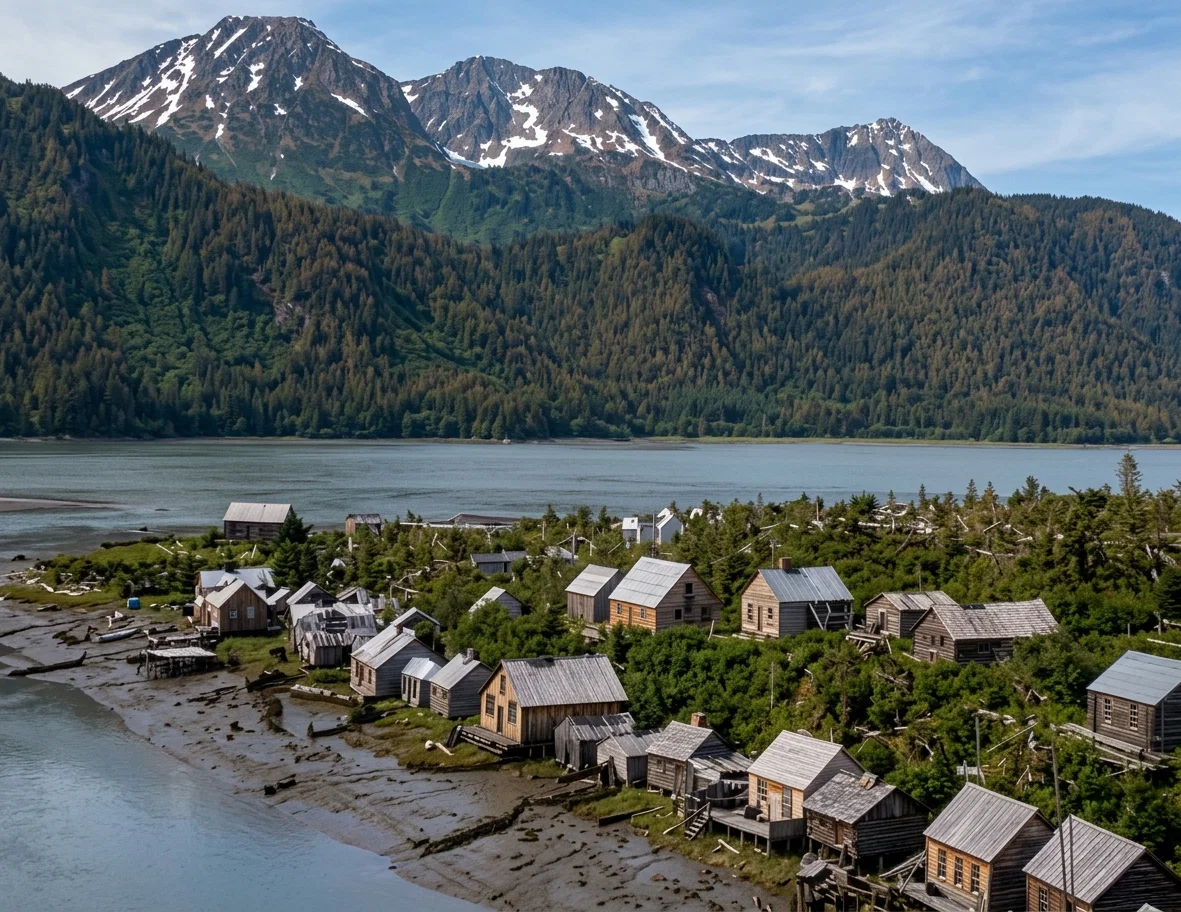 AN ALASKAN VILLAGE